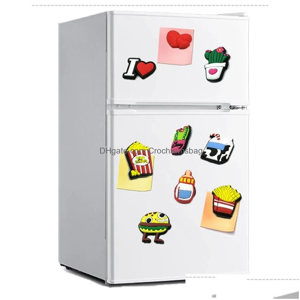 Fridge Magnets Christmas Pvc Colorf Blackboard Sticker Magnetic Refrigerator Cute Stickers Home Furnishing Decoration Kitchen Drop De Dhohe