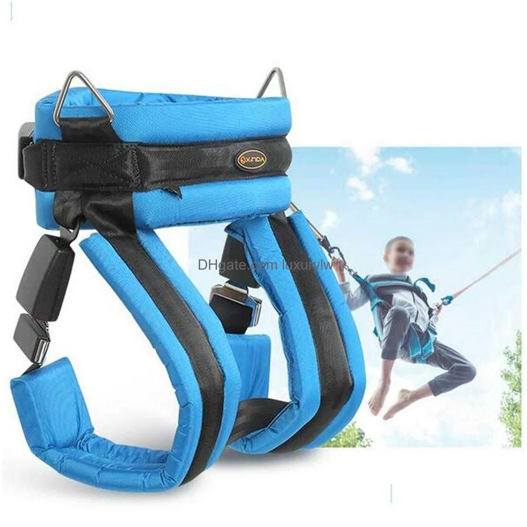 Rock Protection Nylon Bungee Trampoline Harness Outdoor Safety Belt For Adts Hkd230811 Drop Delivery Sports Outdoors Camping Hiking Cl Dhgch