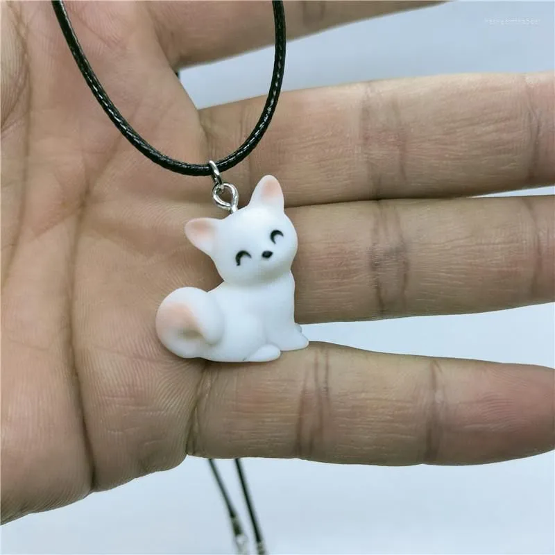 Pendant Necklaces Yungqi Chic Resin For Women Girl Cartoon Animal Charm Necklace Fashion Choker Jewelry Party Gifts