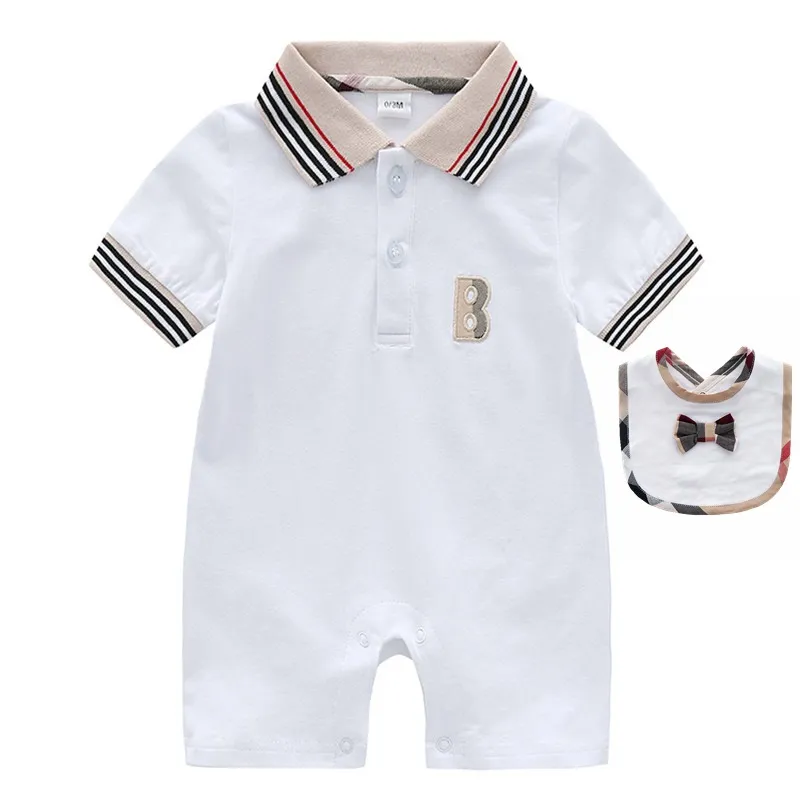 Rompers 2022 Kids Romper Summer Boys And Girls Fashion Newborn Baby Climbing Clothes Brands Girl Infant Drop Deliv Babydhshop Deliver Otypd