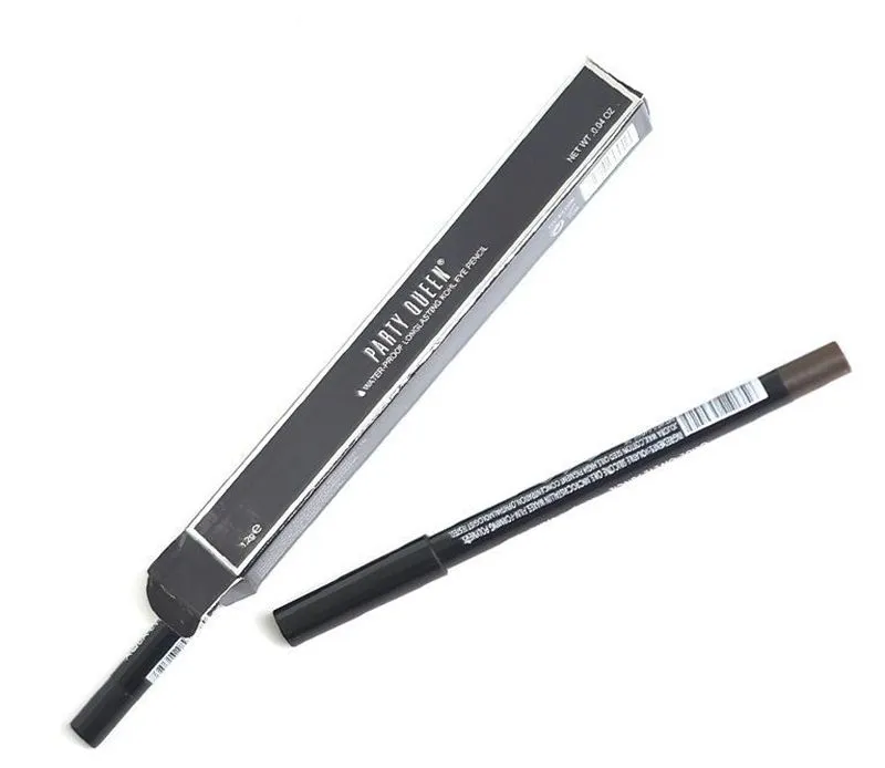 Party Queen Brand New Waterproof EyeLiner Pencil Makeup Long Lasting Waterproof Black Brown Color Pencil Eyeliner2735860