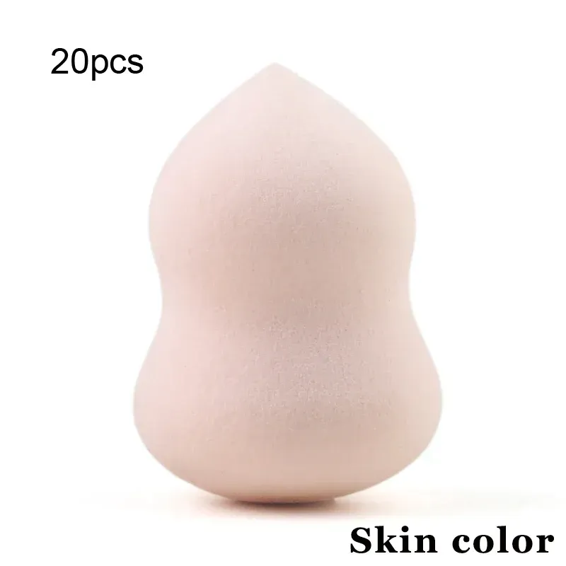 Puff 20/50Pcs Medium Makeup Sponge Soft Concealer Smooth Cosmetic Powder Puff Water Drop Shape Mixed Make Up Blender Accessories Tool