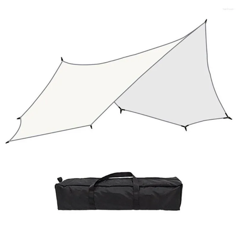 Tents And Shelters Octagon Rain-proof Sunshade Tent Foldable 5-8 People Camping Tarp Widened Waterproof Picnic Backpacking Equipment