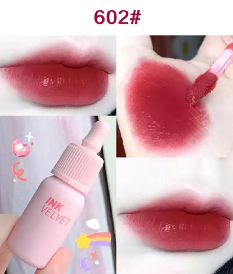 Lip Gloss 2021 6 Color Matte Dyeing Moisturizer Liquid Lipstick Waterproof Long Lasting Red Tint Korean Makeup Cosmetic1629737