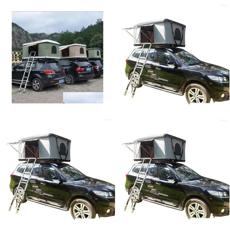 Tents And Shelters Rooftop Hard Shell Fiberglass Suv 4x4 With Awning Car Roof Top Tent Naturehike