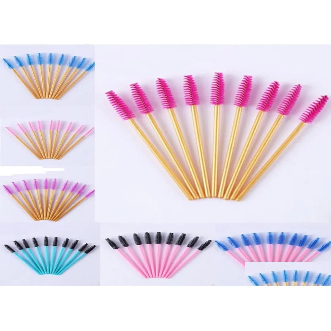 150Pcs Disposable Mascara Wands Eyelash Brushes Professional Female Eye Lashes Extention Brush Diy Beauty Cosmetic Makeup Brush4068729