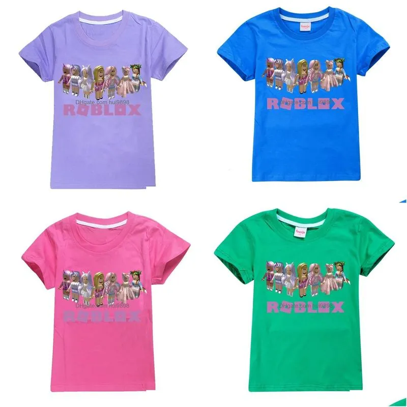 clothing sets 14 colors girls cloth boys solid tshirts kids short sleeves cotton t shirt children summer tees baby tops for 216 years