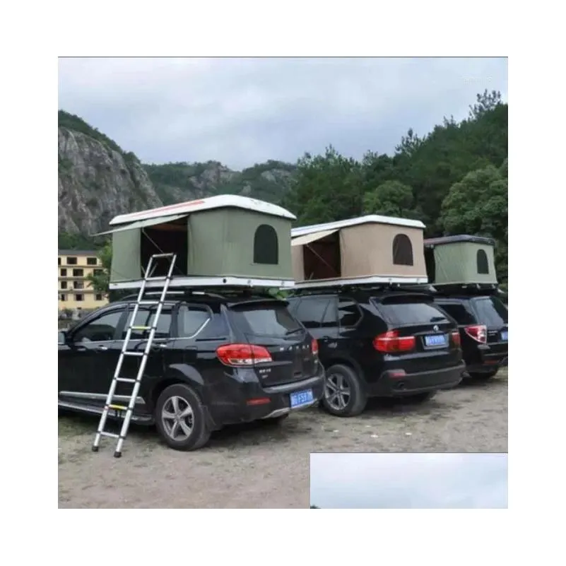 Tents And Shelters Rooftop Hard Shell Fiberglass Suv 4x4 With Awning Car Roof Top Tent Naturehike