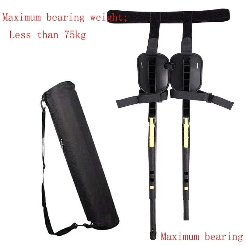 Camp Furniture Portable Height Adjustable Sportswear Invisible Seat Folding Stool Exoskeleton Chair Fishing Travel Multi-function