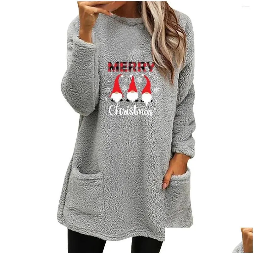 Gym Clothing Women Casual Double Fuzzy Sweatshirt Faux Fleece Zip Pullover Sweaters Blouse Hoodie Crop Top Binding