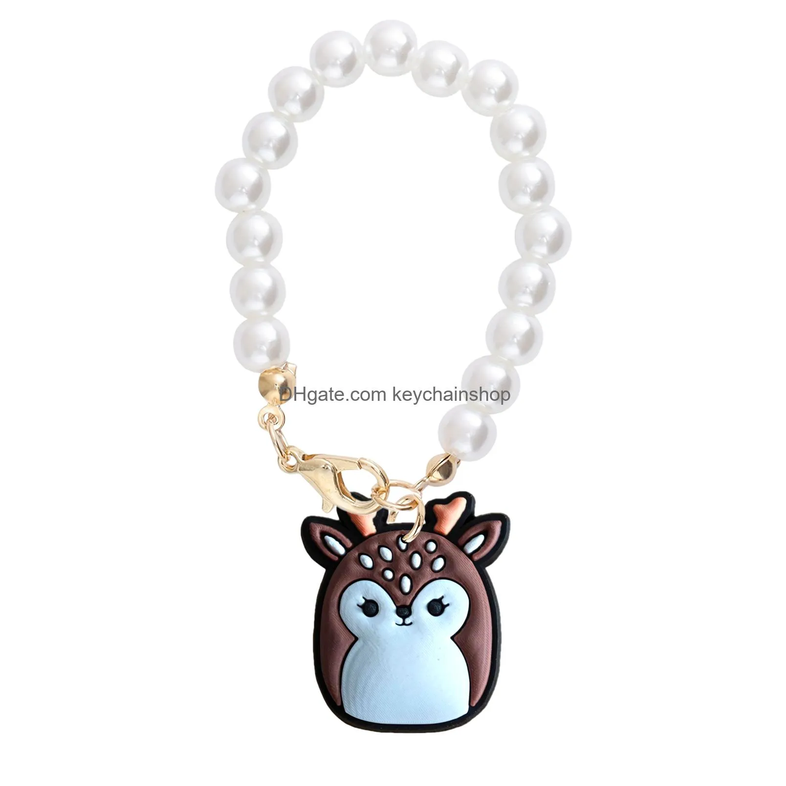 cute mountain pig charm accessories for cup and simple modern tumbler with handle sile