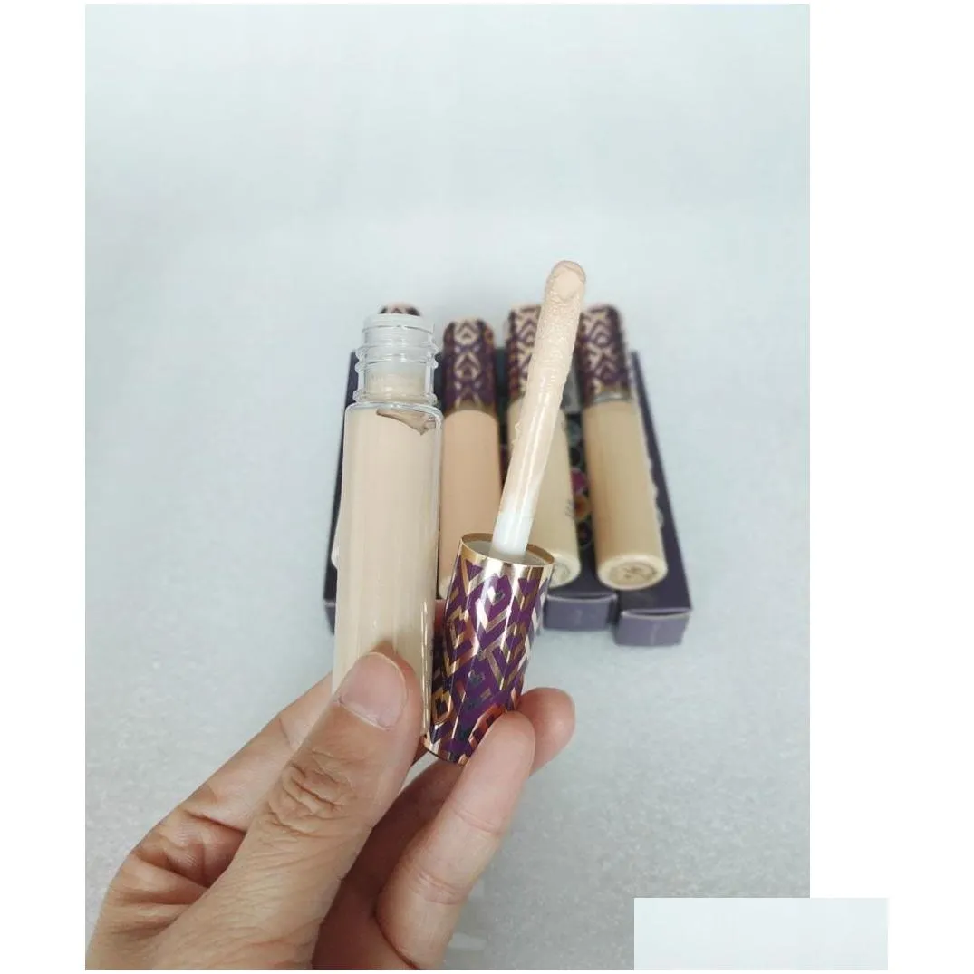 High Quality Face Concealer Cream Foundation concealers 5colors Fair Medium Light sand 10ml In stock1904028