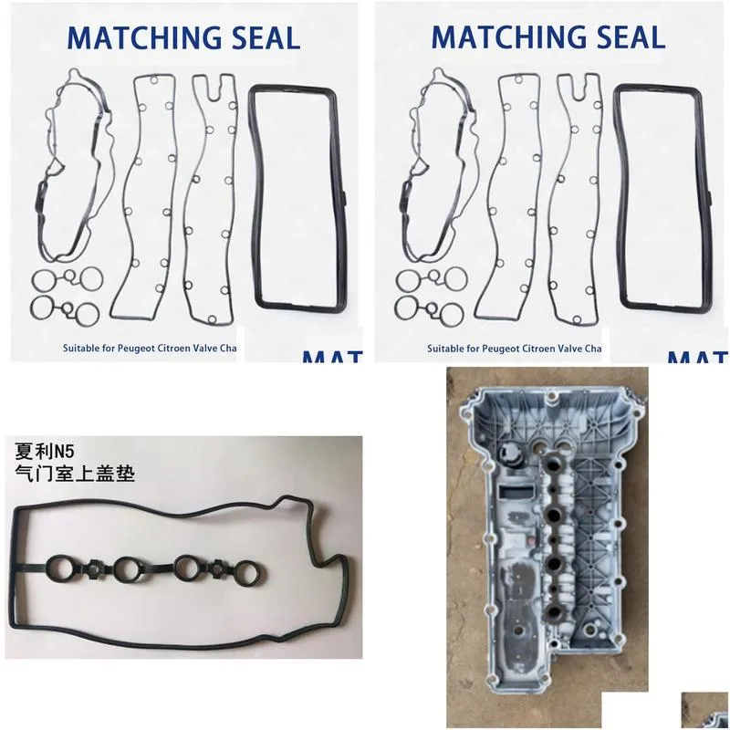 Engine valve cover gasket  sealing ring covers gaskets to prevent oil leakage, etc