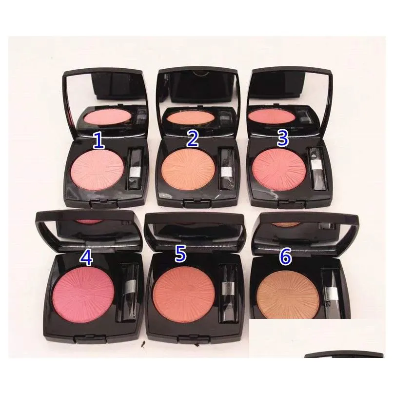 Face Blusher Lovely Palette Makeup Blush Powder HARMONIE DE BLUSH 2g 6PCS