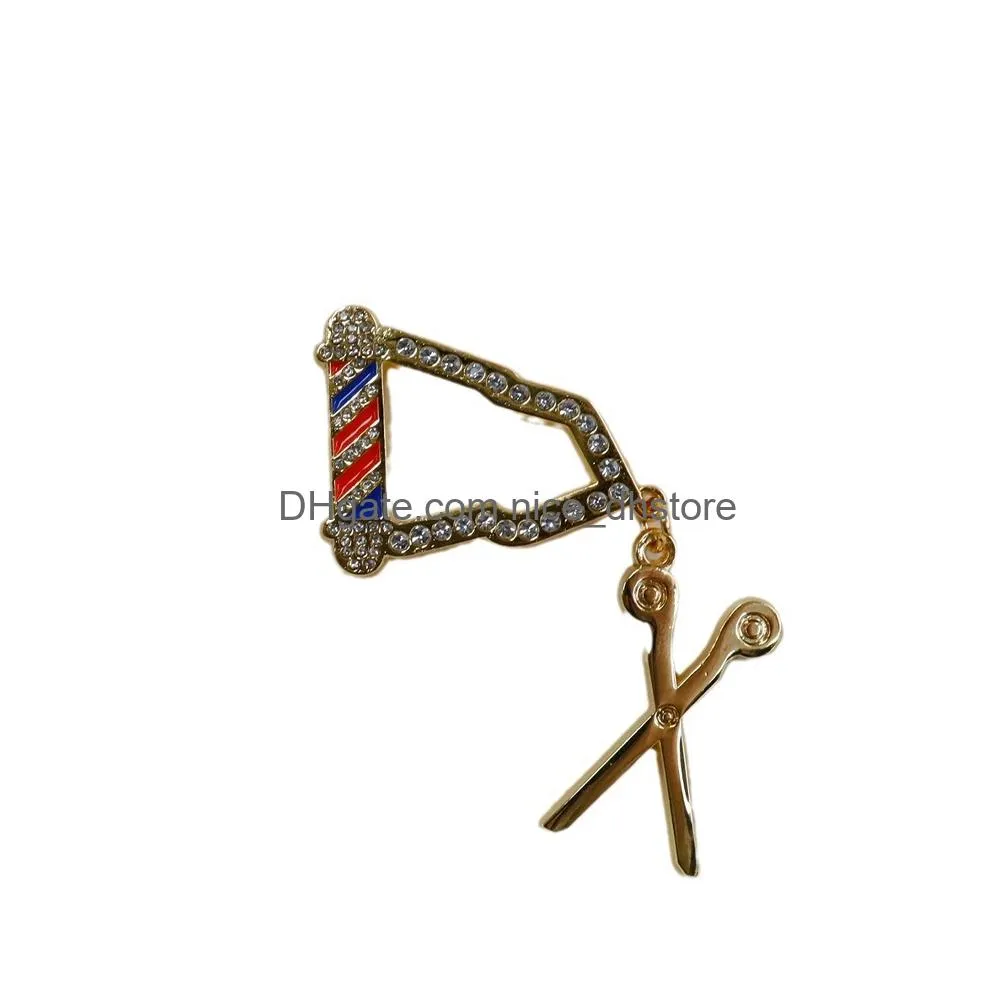 Pins, Brooches Pins Hat For Metal Decoration Accessories Vintage Style Suitable On Hats Drop Delivery Jewelry Dhvso