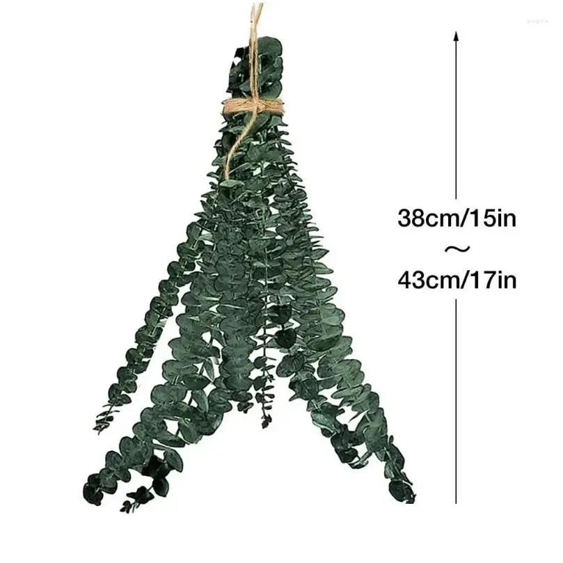 Decorative Flowers Shower Eucalyptus Hanging Natural Plants For Live Aromatic Self Care Leaves Bundle