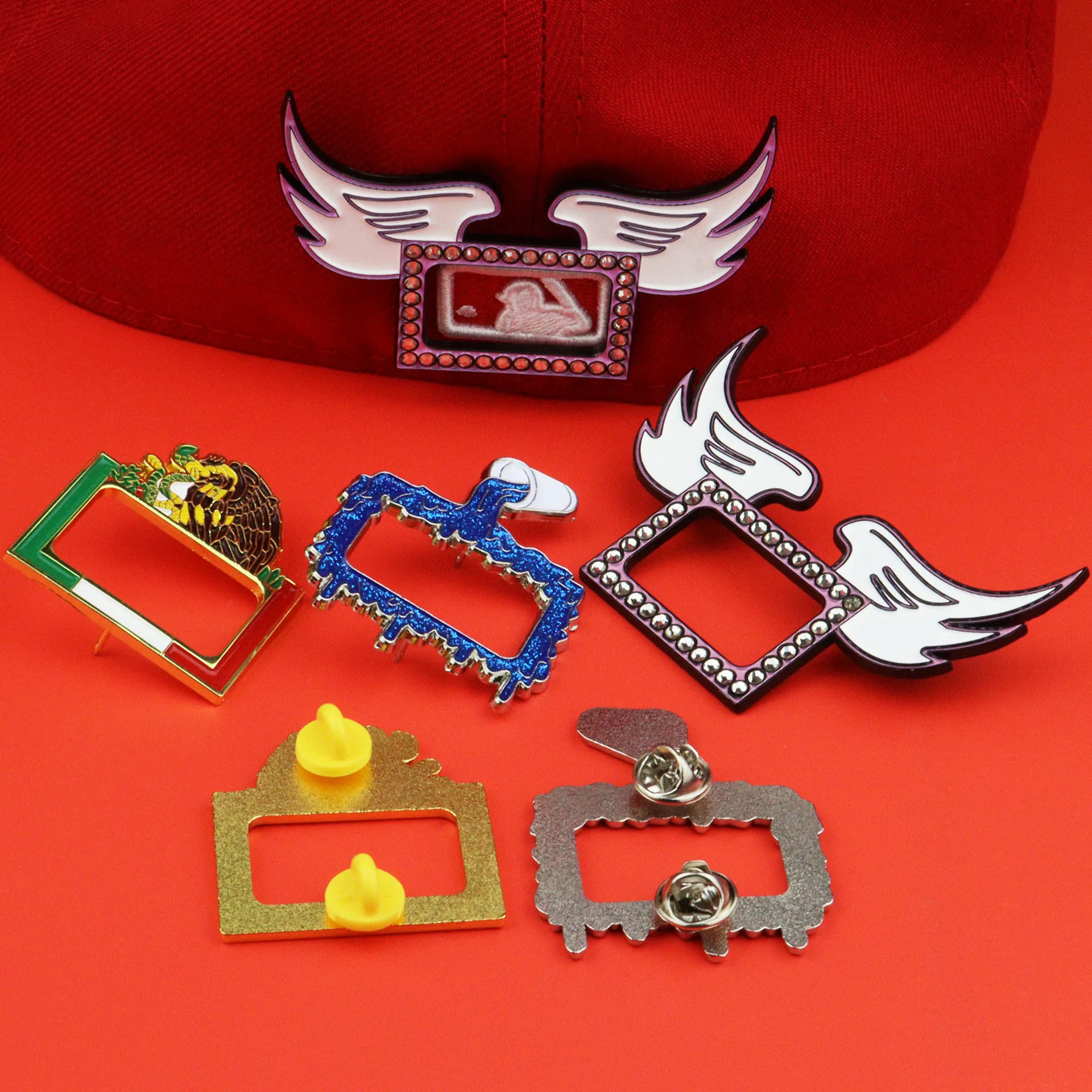 Pins, Brooches Pins Hat For Metal Decoration Accessories Vintage Style Suitable On Hats Drop Delivery Jewelry Dhhwf