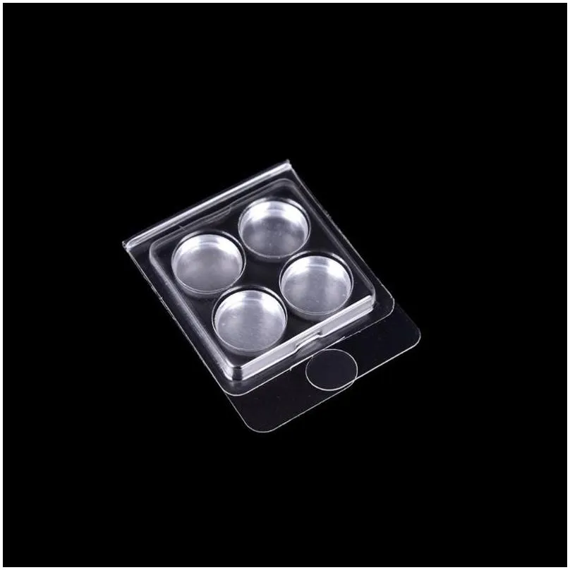 10Set Empty Magnetic Case Eyeshadow Pigment Aluminum Palette Pans Makeup Makeup Eye Shadow Pigment Palette Case2741643