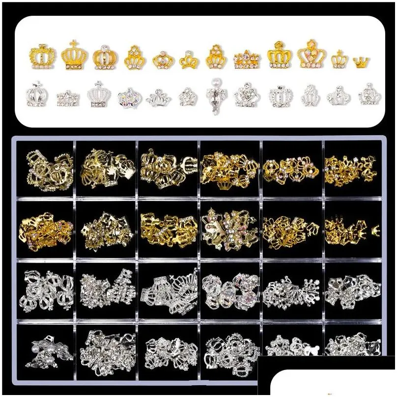 Decorations Nail Art Rhinestones Decorations Kit Nail Charms Jewelry Nail Art Crystal Diamond Parts DY Manicure Design Nails