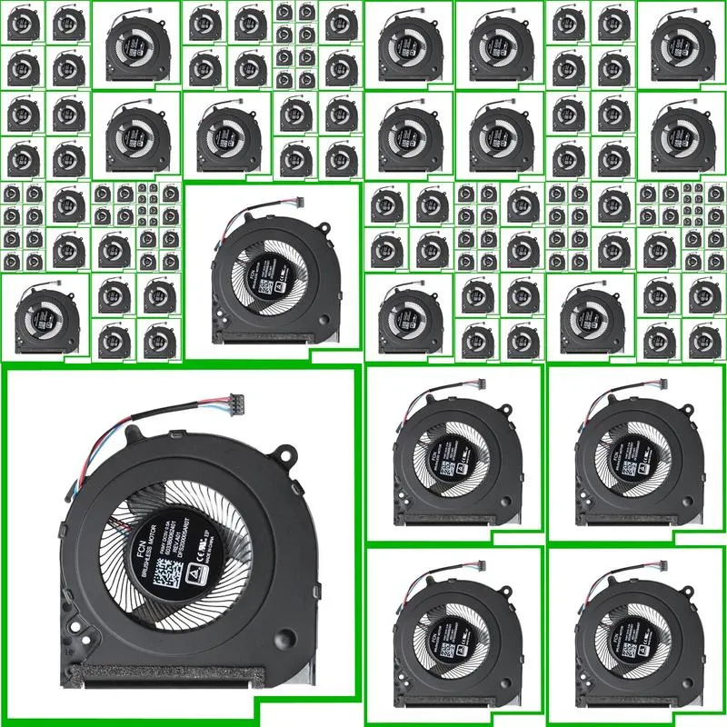 Pads HP 14CF CK CM 14SDP 240 246G7 TPNI130 131 135 notebook cooling fan