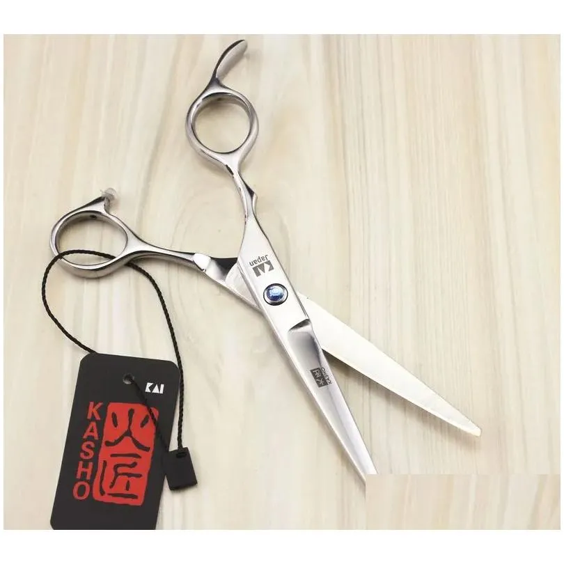 professional barber hair cutting scissors new arrival KASHO 55 inch 60 inch 6CR left hand user4519652