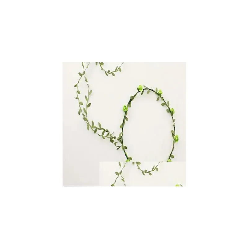 WholeTassel Shaped Flower Headband High Quality Bohemian Floral Crown Wedding Garland Forehead Hair Head Band Beach Wreath 9C3865336