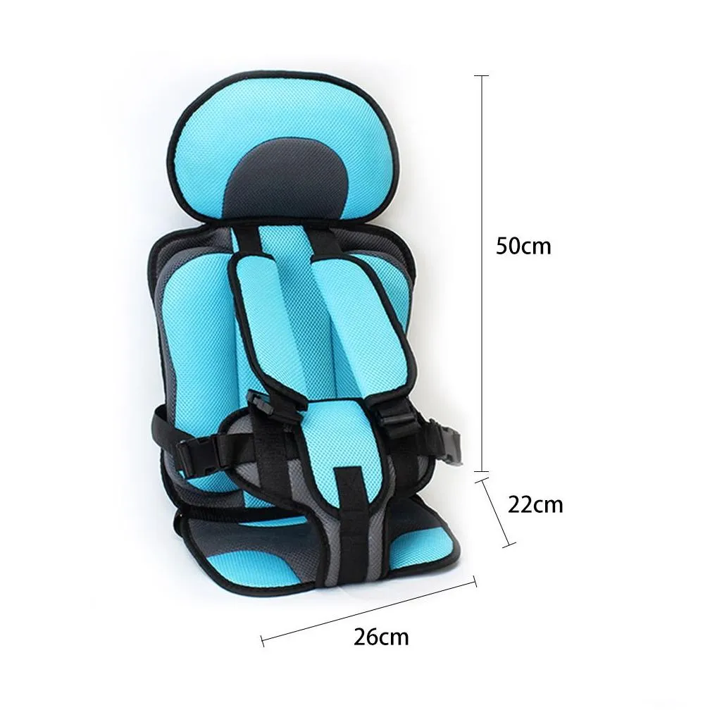 Children Chairs Cushion Baby Safe Car Seat Portable Updated Version Thickening Sponge Kids 5 Point Safety Harness Vehicle Seats7354420