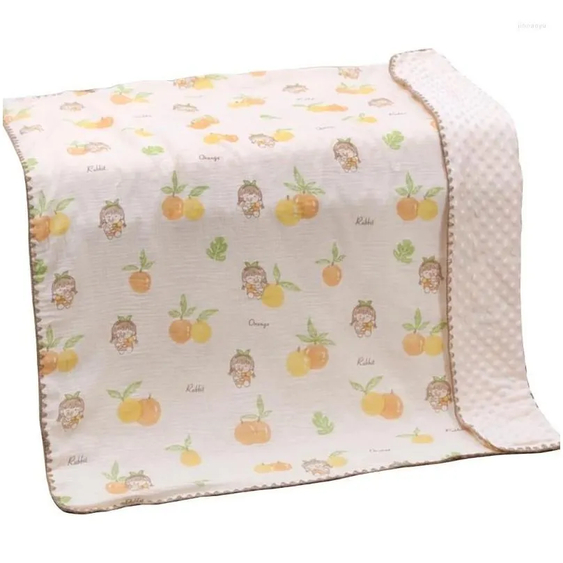 Blankets Lightweight Baby Blanket Borns Security Child Beddings Cover Present