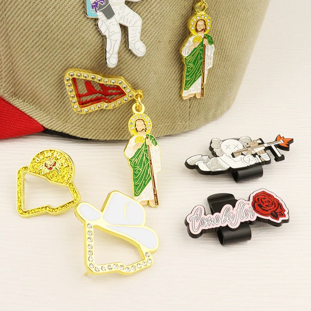 Pins, Brooches Pins Hat For Metal Decoration Accessories Vintage Style Suitable On Hats Drop Delivery Jewelry Dhpbg