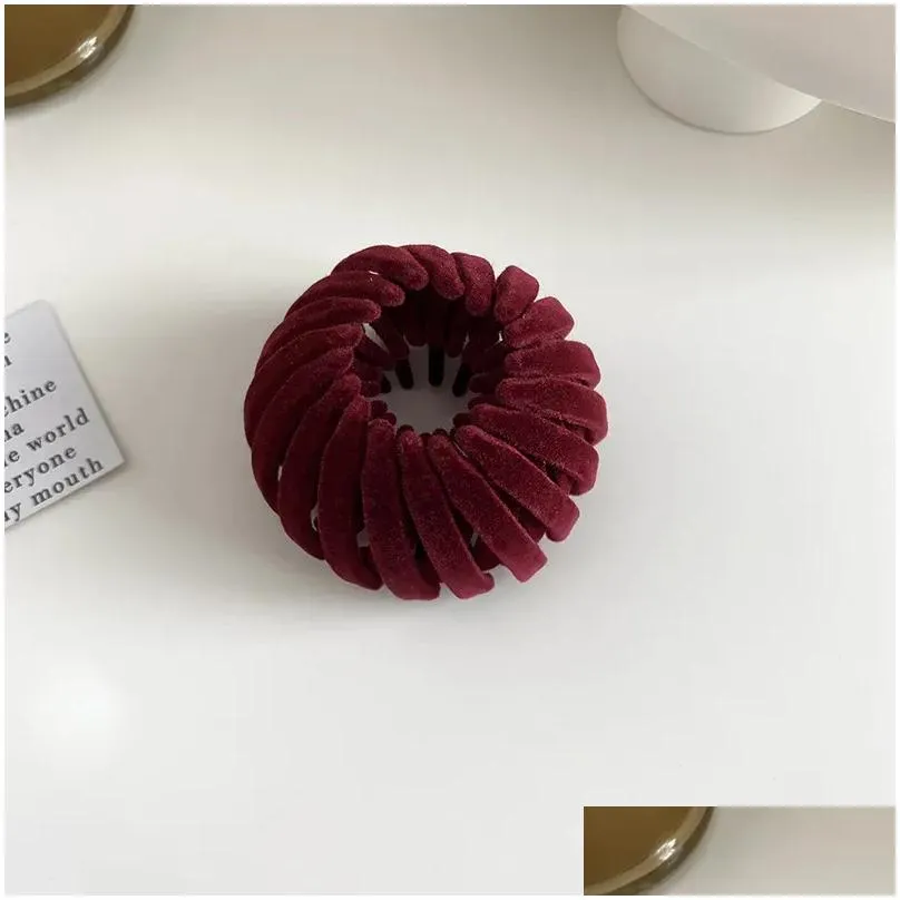 Fashion Matte Texture Hairpin Bun Hair Claw Clips Horsetail Buckle Hair Clip Bird Nest Expanding Hair Accessories For Women