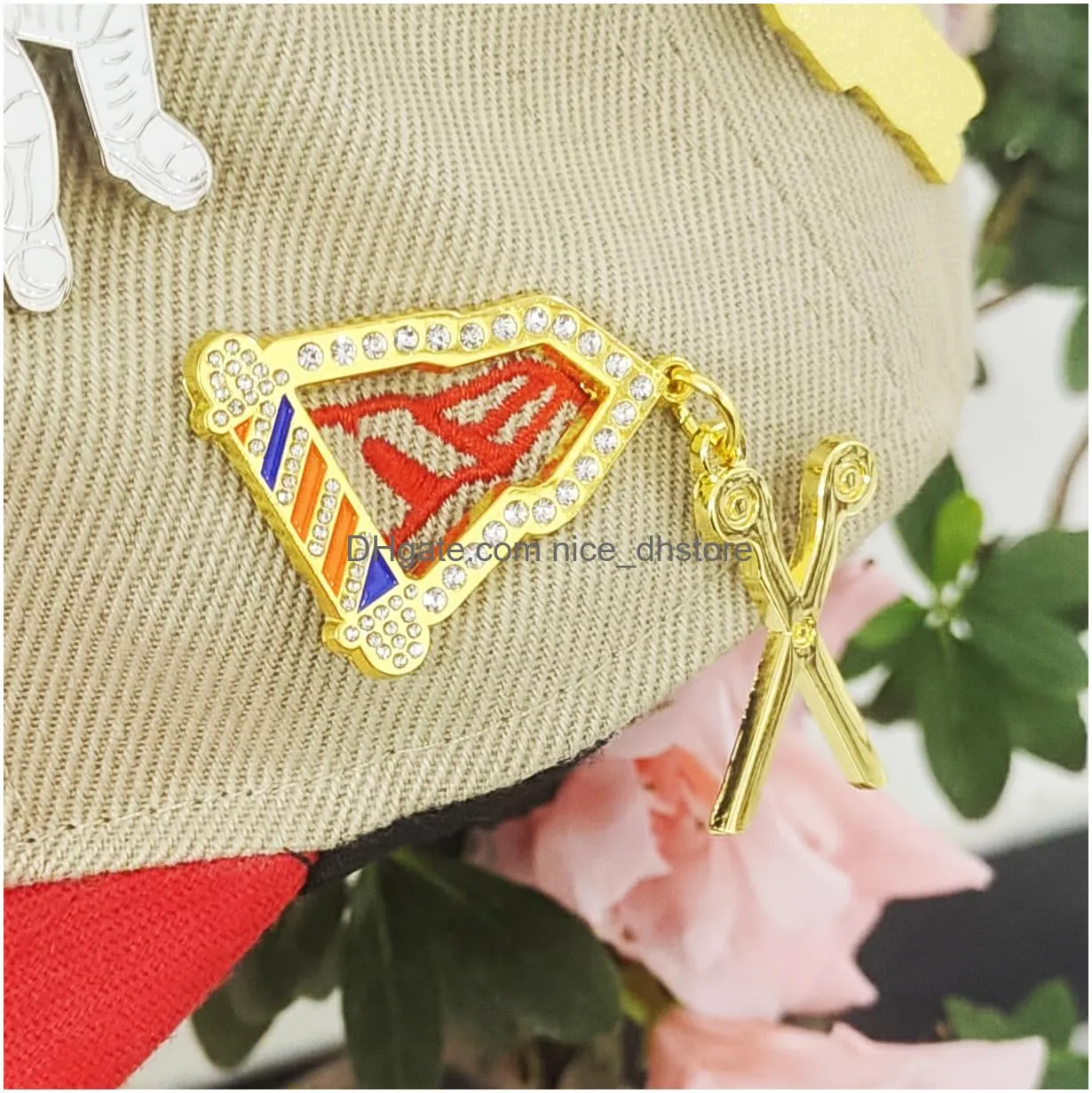 Pins, Brooches Pins Hat For Metal Decoration Accessories Vintage Style Suitable On Hats Drop Delivery Jewelry Dhvso