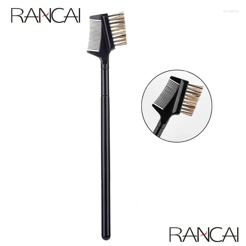 Makeup Brushes Eyelash Comb Double Headed Eyebrow Brush Head The Entire Eyebrows Repair