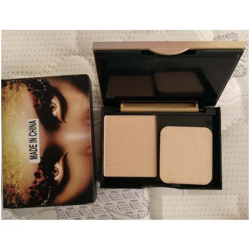 Makeup Doublelayer pressed powder 3colors in1 box face powder plus foundation 39g2196783