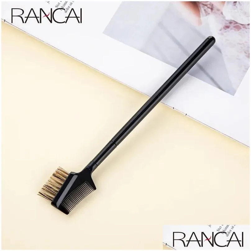 Makeup Brushes Eyelash Comb Double Headed Eyebrow Brush Head The Entire Eyebrows Repair