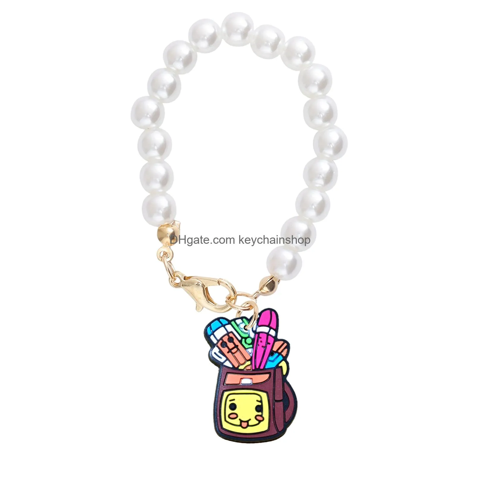 school supplies charm accessories for 40oz cup and simple modern tumbler with handle sile key chain