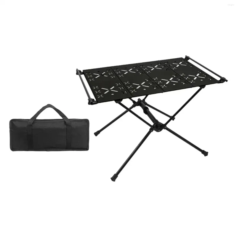 Camp Furniture Foldable Camping Table With Carry Bag Beach Outdoor For Garden Travel BBQ Patio Yard