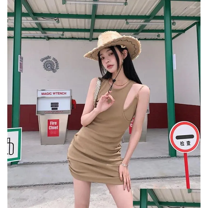 Party Dresses Of Small Irregular Design Feeling Hollow Out Cultivate One`s Morality Female Spring Dress