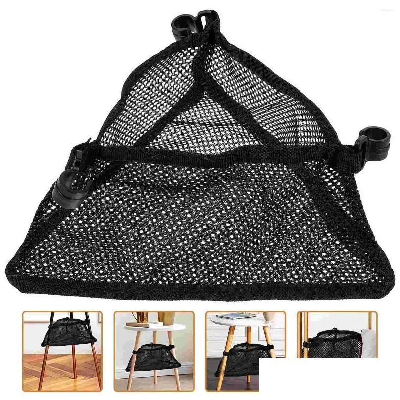 Camp Furniture Outdoor Aluminum Alloy Folding Small Round Table Portable Lifting Mini Ultra-light Adjustable (small Triangle Net