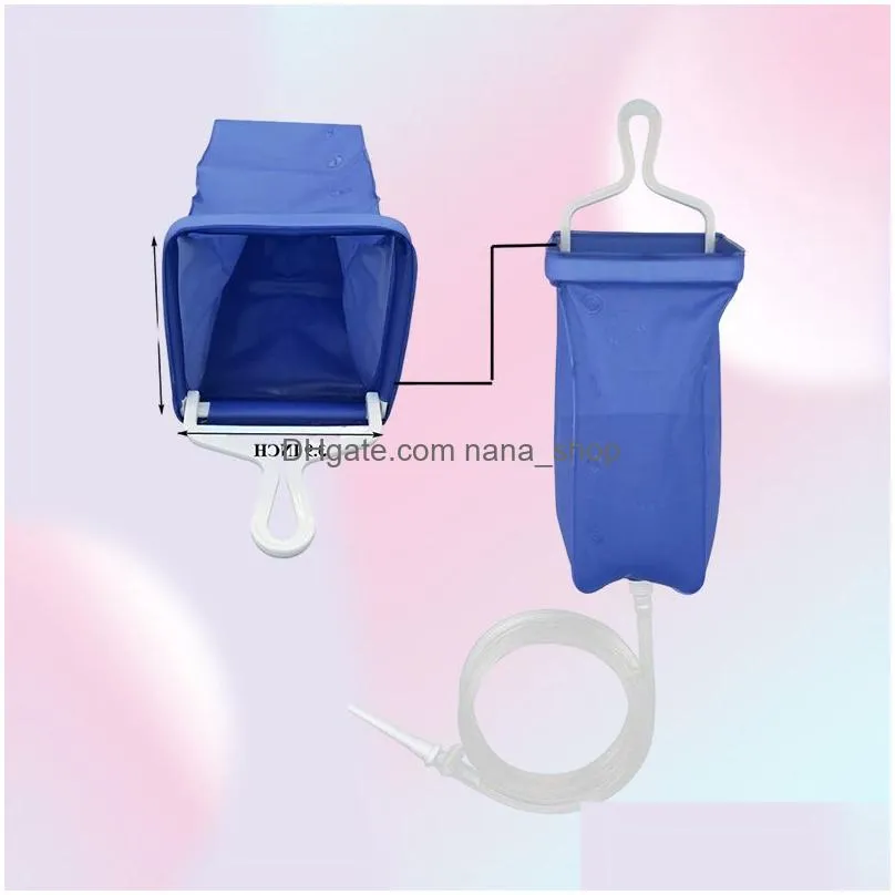 Bath Tools & Accessories Enema Bag Portable Plastic Mobile Toilet Aid Bottle Outdoor Cam Car Urine For Women Men Drop Delivery Health Dhicp