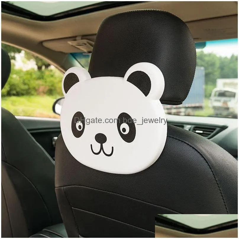 baby dinner plate for car accessorie feeding food tableware cartoon bear children dishes eating dinnerware kids antifall dishes
