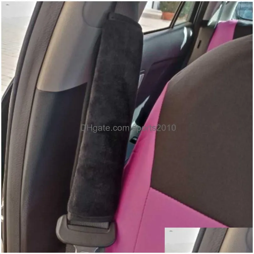 Other Interior Accessories Upgrade 2Pcs Car Seat Belt Ers Insurance Shoder Cushion Pad For Kids Children Adts Youth Seatbelt Drop Deli Dhogj