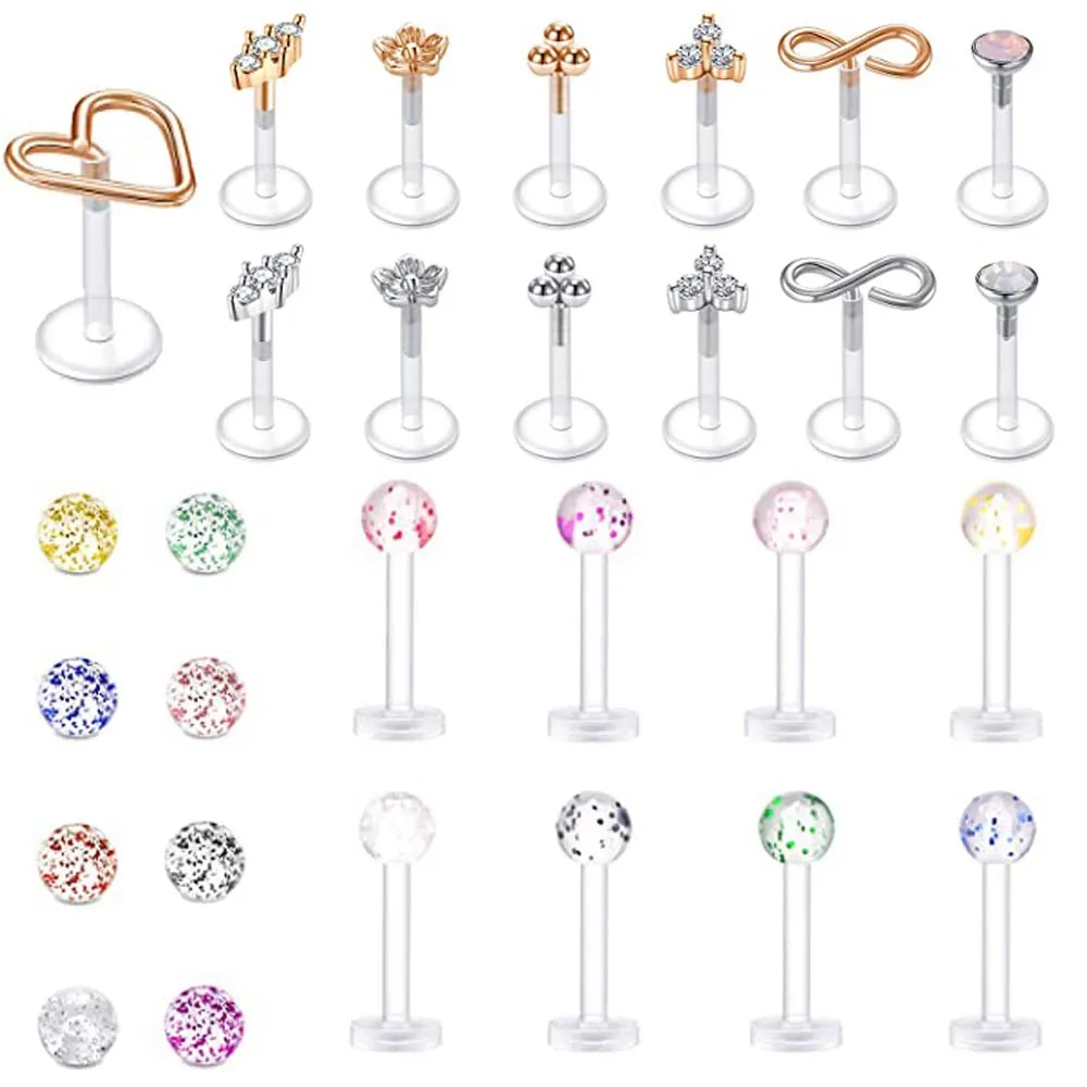 nose rings studs fashion stainless steel horseshoe fake ring c clip lip piercing stud hoop for women men lip nose barbell drop delivery je