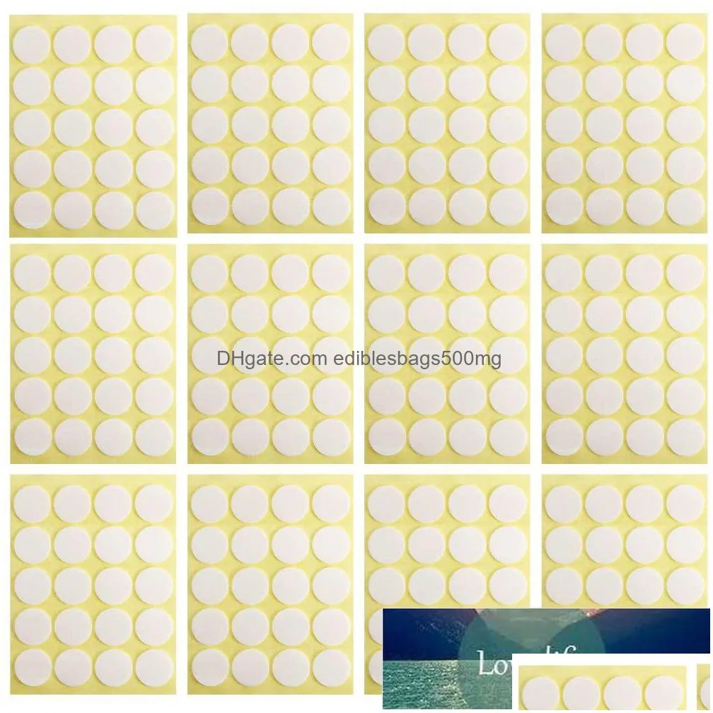 5pcs candle wick stickers heat resistance doublesided adhesive dots for home decoration candle making 20mm1661038