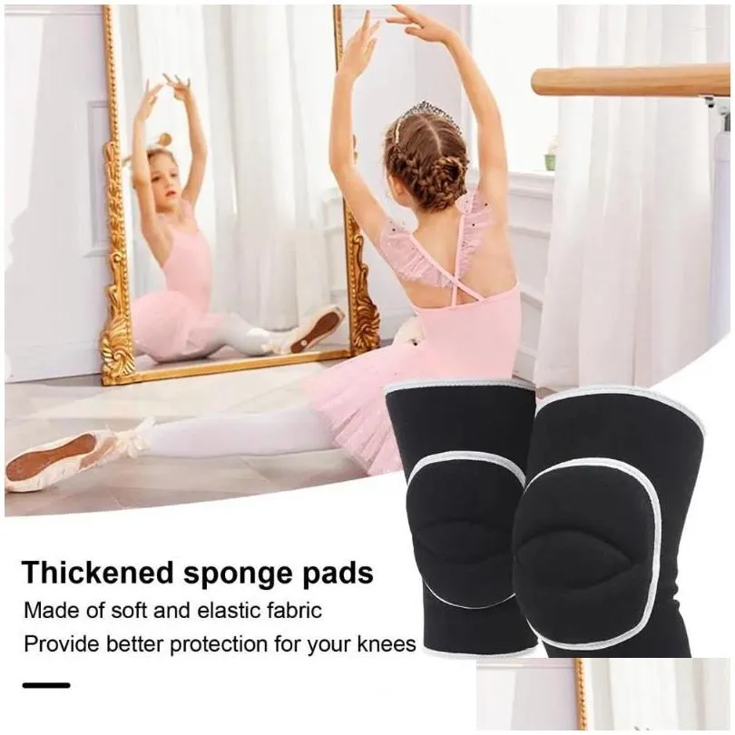 Knee Pads For Work Elastic Soft Breathable Volleyball Dancing Yoga Protective Sports Adults