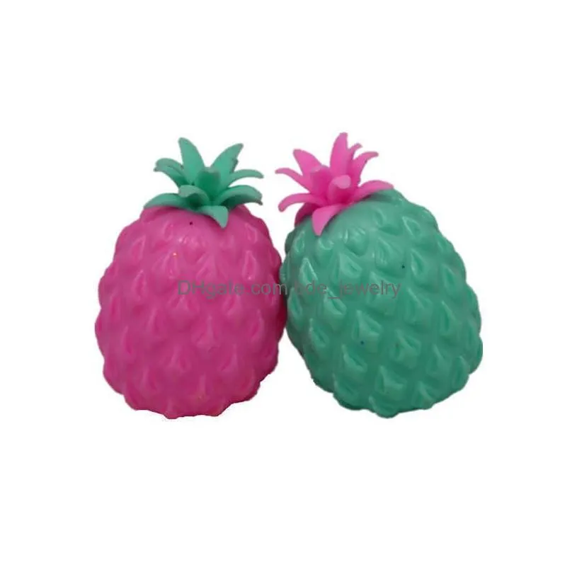 pineapple vent ball toys funny trp squish squeeze stressball balloon anxiety stress relief autism squeezy toy5689132