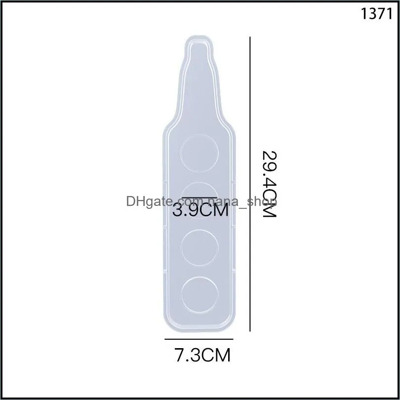 silicone s glasses tray resin casting mold wine glass cup rack epoxy mould wine cup holder tray molds