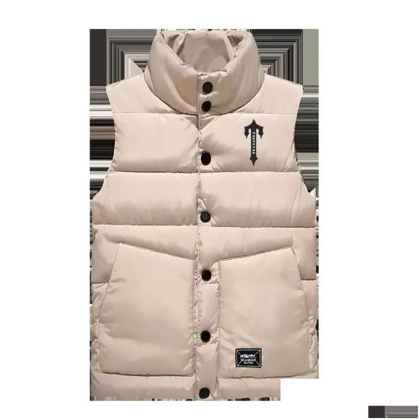 Jacket Men`s Vests Oversized style Down Vest Autumn Winter Fashion Bodywarmer Waterproof Coat361U