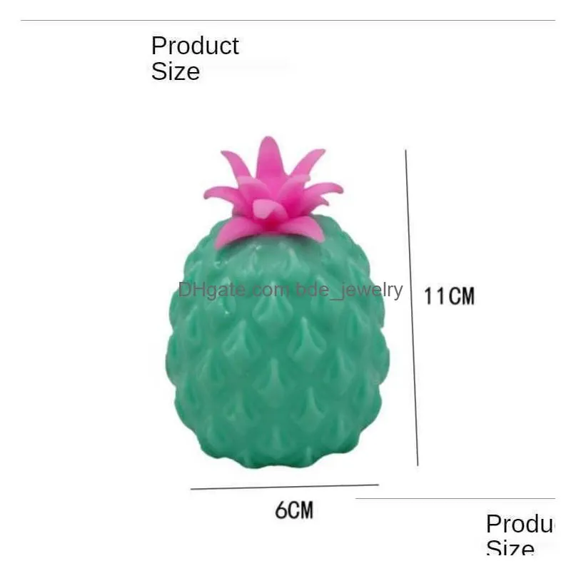 pineapple vent ball toys funny trp squish squeeze stressball balloon anxiety stress relief autism squeezy toy5689132