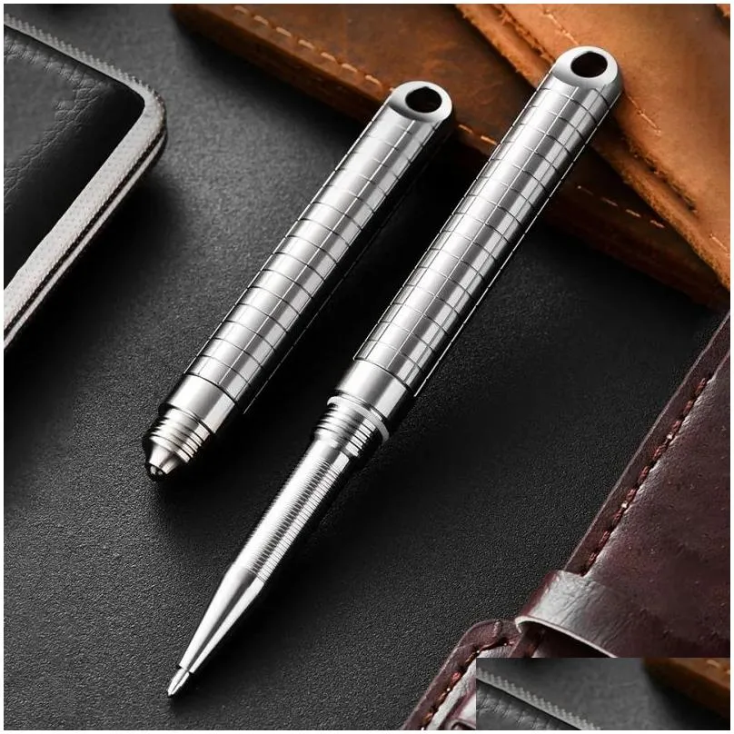 Tools Titanium Alloy Tactical Pen Multifunctional Emergency Window Breaker Hunting Camping Outdoor EDC Tools Back School Writing Pen