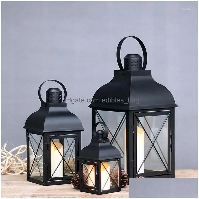 candle holders halloween nordic vintage holder designer wedding christmas lantern pillar centro de mesa home accessories zp50zt